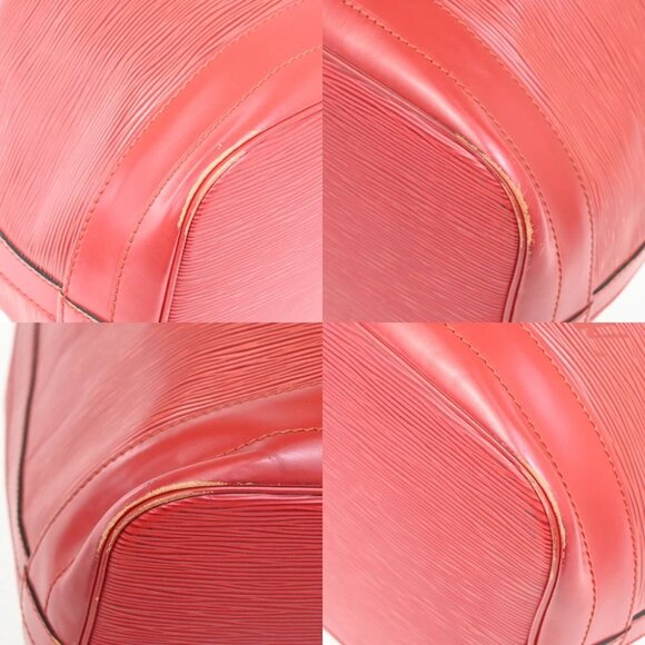 LOUIS VUITTON Noe GM LV Drawstring Shoulder Bag Epi Leather Red - Picture 7 of 14